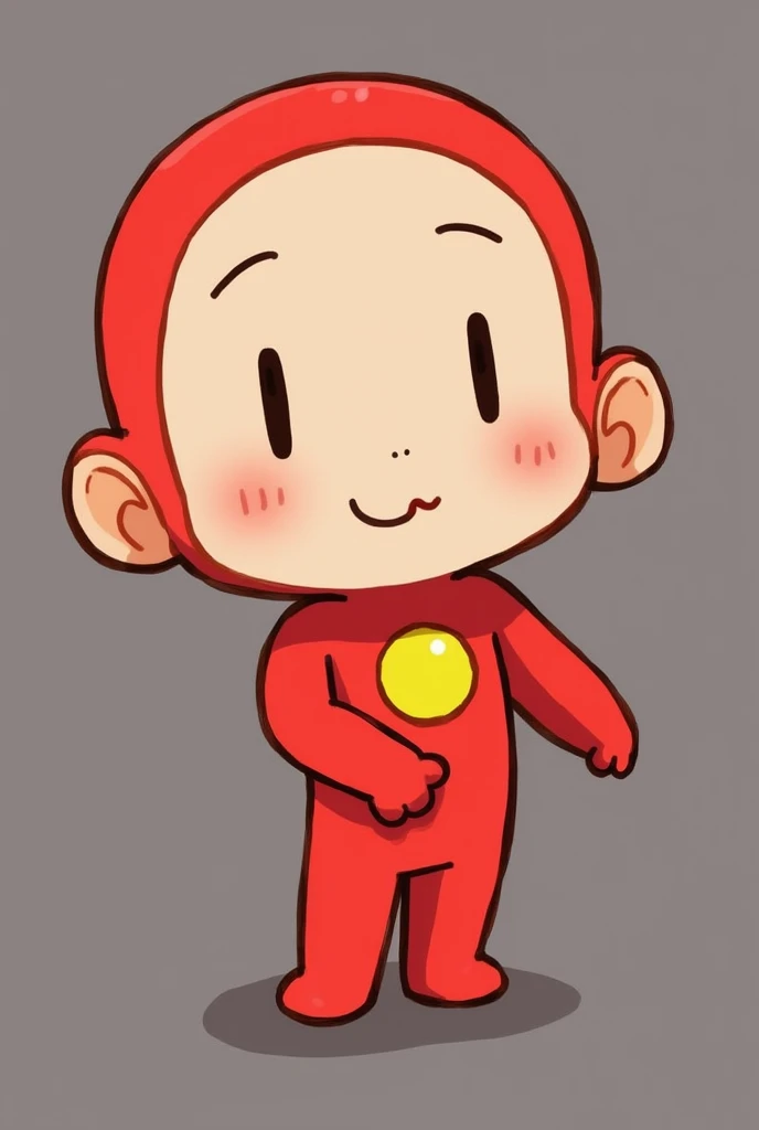 Please change Anpanman into a handsome boy.