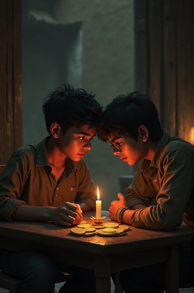 Making a Decision: How do Nishi and Sohail decide to use the gold coin? What factors influence their decision?