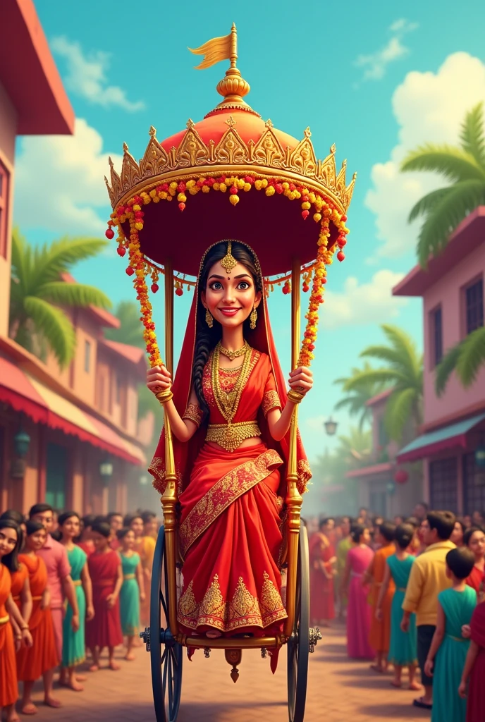 Droolworthy Palki wedding Bengali cartoon