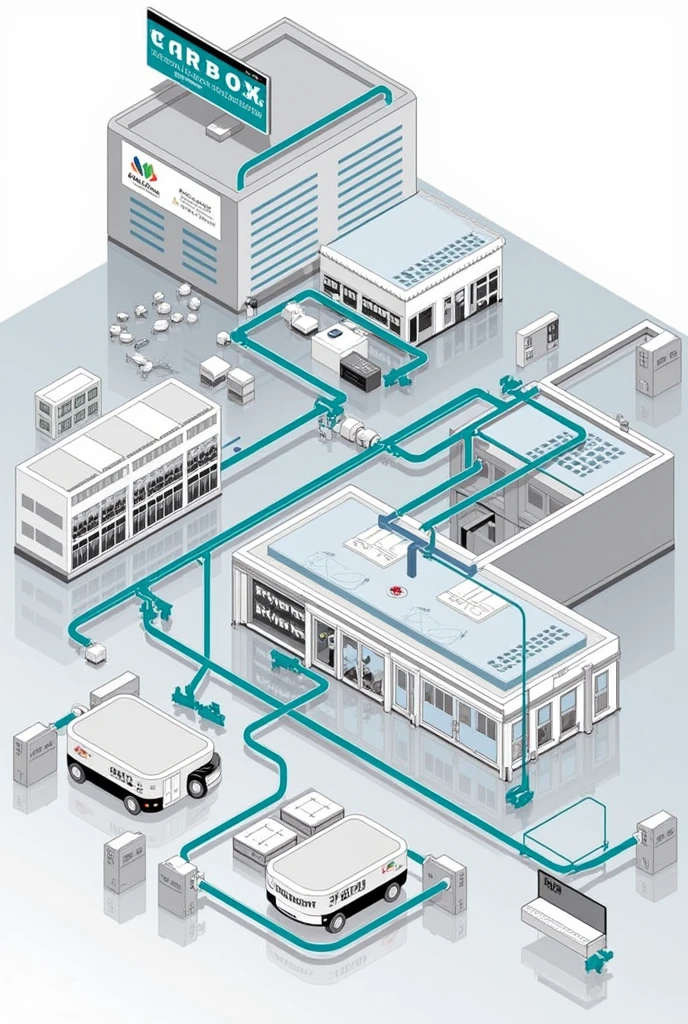 Generates an image of a Structured Cabling Subsystem with Work Area (WA)

2. Horizontal Wiring (Hc): 

3. Telecommunications room .

4. Backbone cabling: 

5. Equipment room (is): 

6. Service Entrance (IF): 

7. Administrcion
 