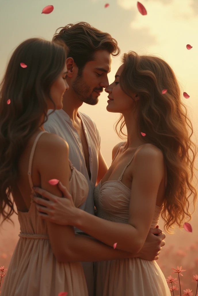 one man many girls tomorrow kissing