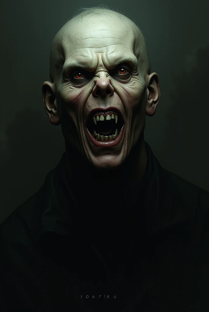 creepy face