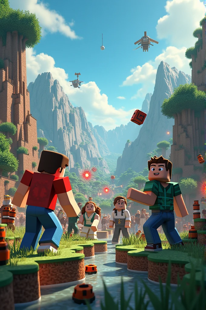 Minecraft versus roblox