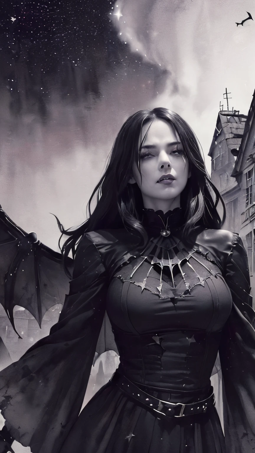 (fatal beauty,Attractive Villain,witch) ,(Flexible and strong physique),(Sensual charm),(Mysterious charm:1.1),(Seductive silhouette),(best quality,high resolution:1.2),(dark,inclement:1.1),(Unfortunately:1.1), (devilのテーマ:1.5),(dark horror theme:1.5),(thriller:1.5),(Inspired by Stephen King:1.5),(dark fantasy:1.5), (Ink and watercolor:1.5), (Black and white colors:1.5), (fire길한 풍경:1.5),(A lot of stars are flying:1.5),(Broken:1.5),(Broken village:1.5),(1800s:1.5), (Broken theme:1.5),(there&#39;there 위로 먼지가 많이 날고 있어요:1.5),(blur:1.5),(Unpaved road:1.5),(absurd:1.5),(very cool:1.5),(best quality:1.5),(masterpiece:1.5),full length,Qumi Artz Lepidolite Woman in Red Dress, (A strong person:1.1、big bust、glasses) 、 ((((Round glasses)))),(((big bust)))、,(((Twisted corner,fire타는 왕관:1.1 Nicola Samori,King Gechi Muto))),Prime Color,urban,very detailed,masterpiece,intricate details,withered,eyes very detailed, eye for detail,4K resolution,born, Nikon Z9,Scary town,full length,evil ghost, Winnie the Po 오오 Rainbow,intricate details,very detailedな, realistic,, 暗くてspooky atmosphere,  spiritual being, hauntingly beautiful, Ghostly figure, devilの本質, shadowy shape, Eerie Whispers, fire길한 기운, Goat Maiden&#39;s Heart, Very dark shade.Her eyes, Like a dazzling hair in a starless fog,The symphony of despair in their eyes.Her giant snaps, Mysterious Graveyard,Think about it, The source of her sorrow.Black hair swaying in the moonlight, She summons darkness,Dance of the Void, (Beautiful Vampire High Wizard: 1.7), (2つのThick, length, Sharp vampire teeth protruding from lips: 1.7), (The wizard with the black hat: 1.6), (An intricately decorated jet-black cloak: 1.6), (A delicately decorated cloak, Although it was damaged: 1.5), maximalist,  Breathtaking oil painting, 超realisticな, 유화 스타일을 모방한 초realistic 디지털 일러스트레이션, アレックス・グレイのサイケデリックな先見の明のある芸術とHRギーガーのborn体力学的テーマの美学をシームレスに融合. very cool構成,  (devil,Satan,Lucifer:1.1),(devilish:1.1),(Red eyes glow:1.6)、(Red-shining eyes,sharp teeth:1.1),(Black Wings,Thick:1.1),(Hellish landscape:1.1),(fire,sulfur:1.1),(inclement atmosphere:1.1),(dark shadows,inclement presence:1.1),(fire운한 구름,Stormy skies:1.1),(dark,spooky atmosphere:1.1),(fire행의 아우라,malevolent energy:1.1),(dark aura,cigarette:1.1),(extreme heat,fire타는 fire꽃:1.1),(Nightmare Welcome:1.1),(predict the ending:1.1),(fire행의 속삭임,devilish laughter:1.1),(Cry of pain,A scream that echoes:1.1),(fire운의 상징,Ancient Runes:1.1),(Mysterious artifacts,dark 美術ifacts:1.1),(Hell&#39;s Ritual,ritual sacrifice:1.1),(Eternal destruction,A desperate being:1.1),  Inspired by the backdrop of an abandoned mecha. Craig Mullins(Craig Mullins)Artwork created by, Necrostyle., detailed description, futuristic sci-fi scene. Focus on SF concept art, Vivid colors and sharp focus. 