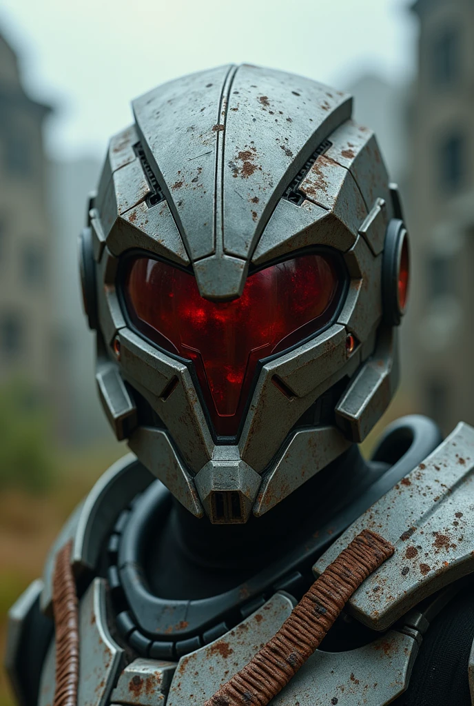 Ethan Blood Strike blood helmet in Abandoned Valley