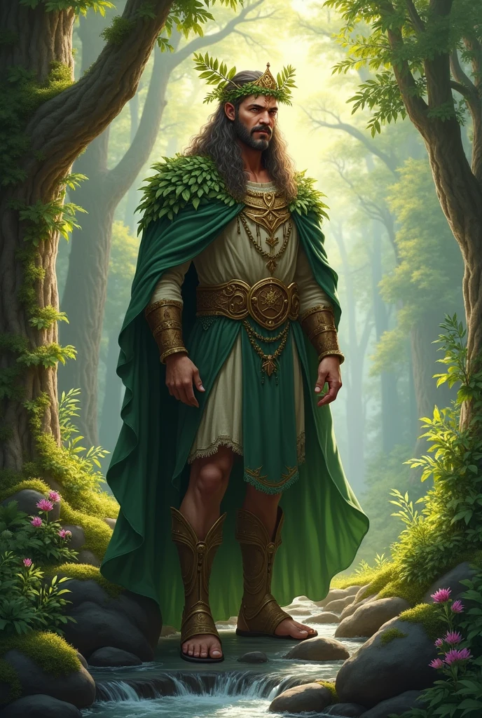 Handsome king of nature