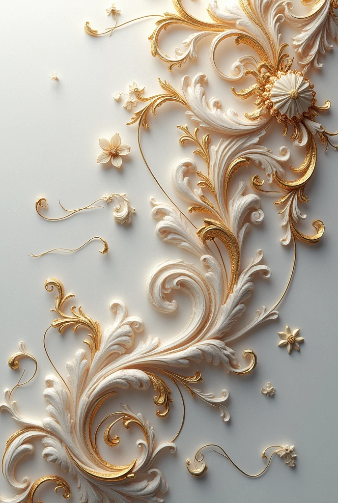 Ornamental Design: Use intricate patterns, like filigree or baroque designs, that convey a sense of elegance and timelessness.