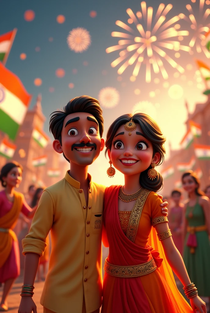 Happy independence day 
Raju 🥰Supriya