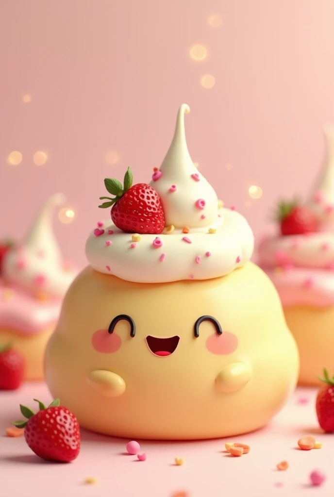 Create a happy pudding
