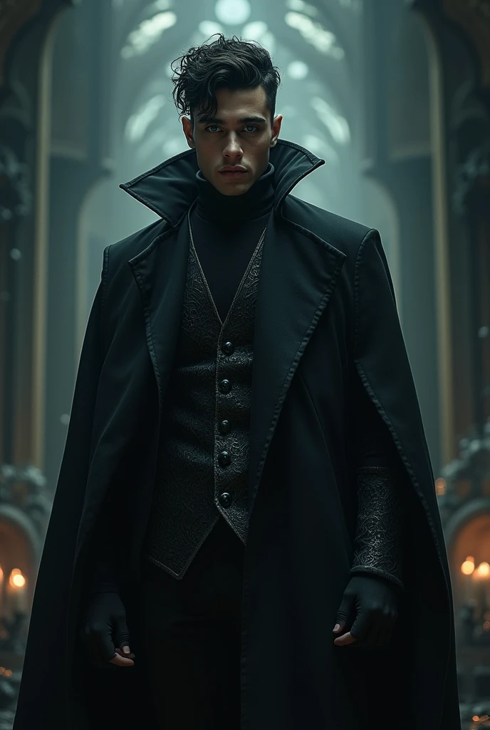 Yves the priest of darkness very handsome 20 years old
