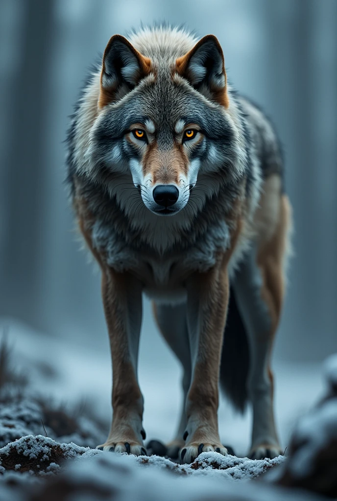 I want a profile picture, where my name Yutmer is represented and a lone wolf 
