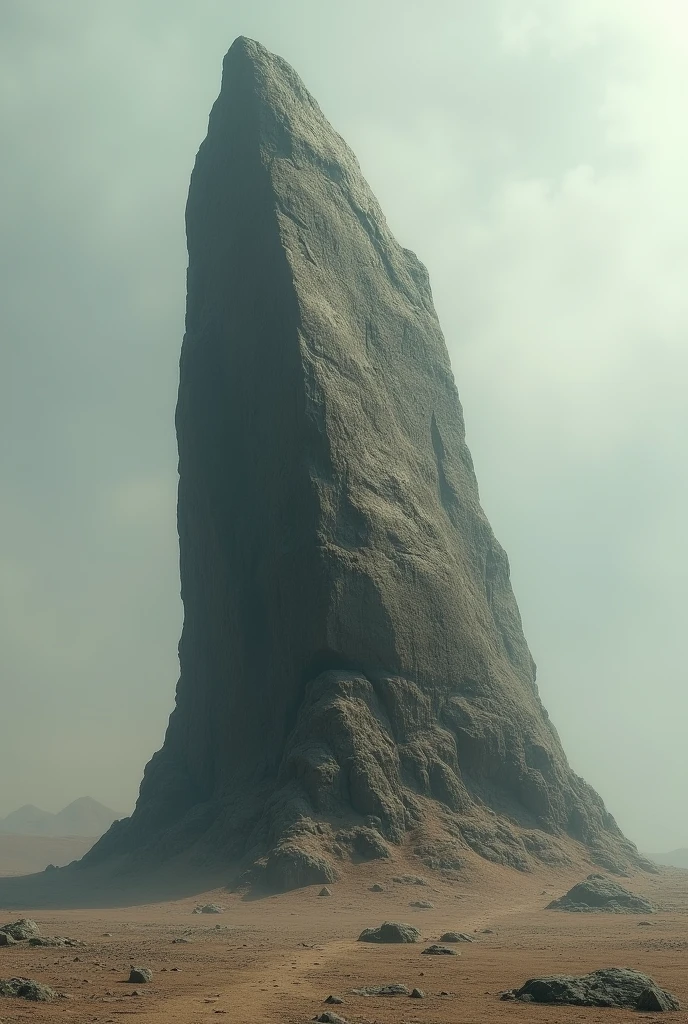 Realistic rock sad