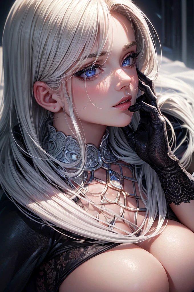 1 girl,1 boy,beautiful detailed eyes,beautiful detailed lips,extremely detailed eyes and face,long eyelashes,sexy white blonde girl,black muscular guy,fellatio,photorealistic,high quality,detailed,realistic,cinematic lighting,vibrant colors,dramatic shading,chiaroscuro,elegant,sensual,erotic, kissing