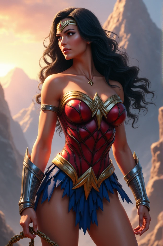 Wonder woman with Big Ass 