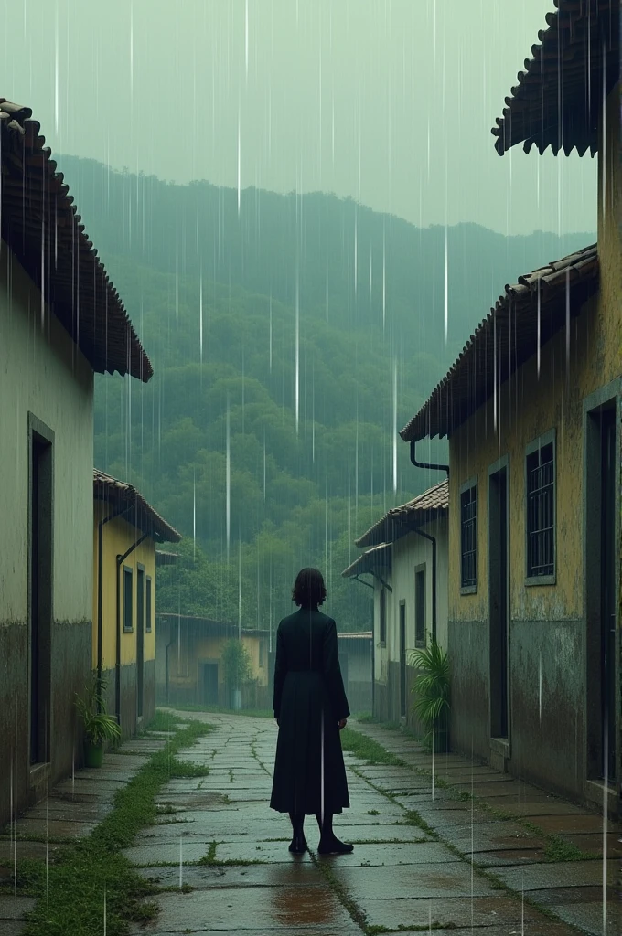 Portuguese song about rain
