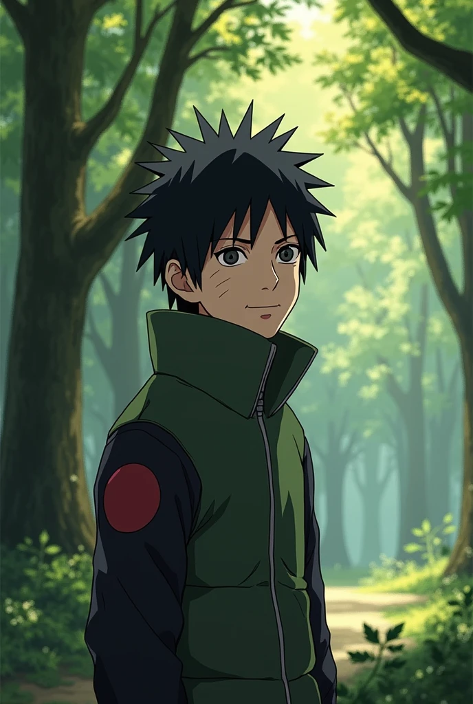 Make Obito&#39;s character cover his sadness with a smile because Rin prefers Kakashi. 