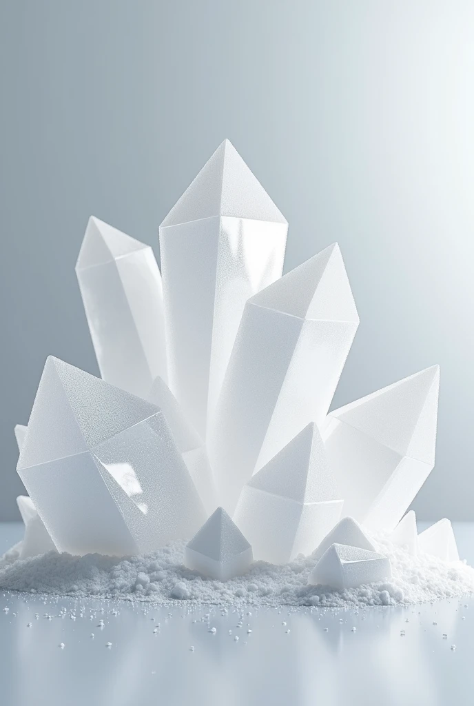 Granulated Sugar Crystals: Form larger, clear, well-defined crystals.