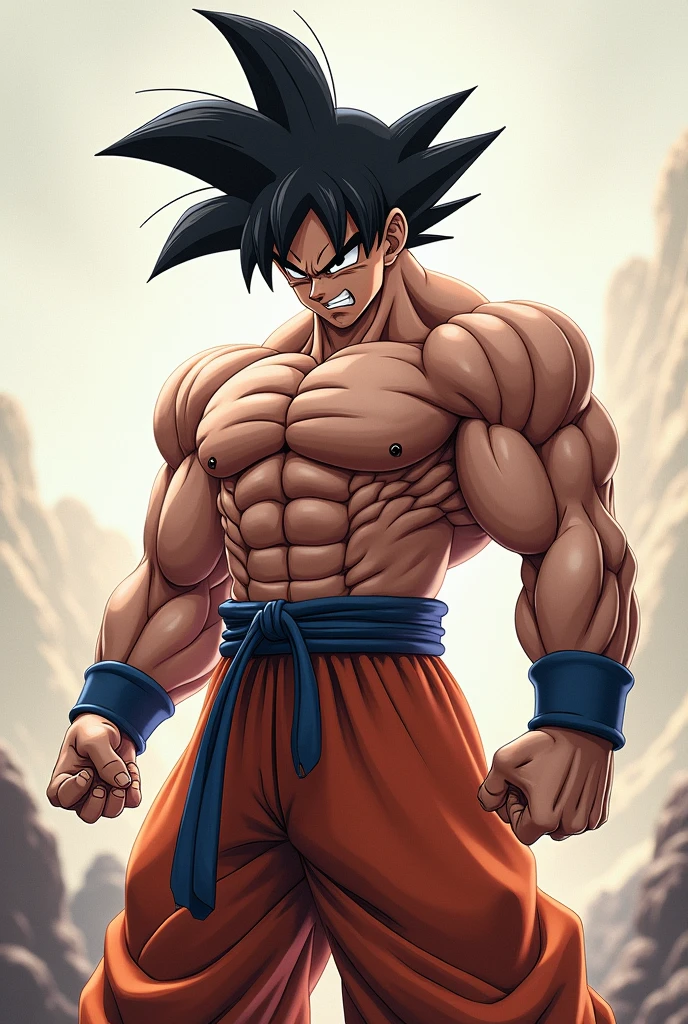 Jacked up goku