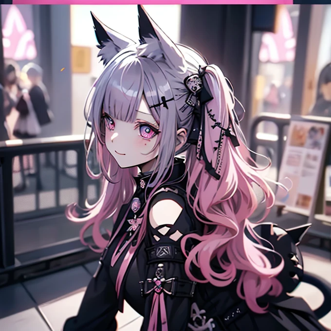 (masterpiece), highest quality, Ultra-high resolution,woman、Gothic Punk、devil、((Background pink room:1.3))、Bat、smile、teddy bear、devilの槍1
anime character with pink hair and blue eyes in a black dress, from girls frontline, from the azur lane videogame, inspired gacha club game, girls frontline cg, fine details. girls frontline, characters from azur lane, beautiful anime catgirl, anime catgirl, girls frontline universe, anime cat girl in a maid costume, girls frontline style, azur lane style
2
anime character with pink hair and blue eyes in a black dress, an album cover inspired by Eizan Kikukawa, trending on pixiv, tachisme, from girls frontline, from the azur lane videogame, inspired gacha club game, girls frontline cg, fine details. girls frontline, characters from azur lane, beautiful anime catgirl