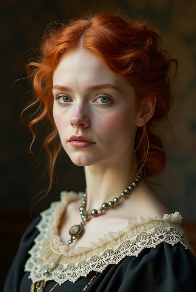 19th century redheaded woman