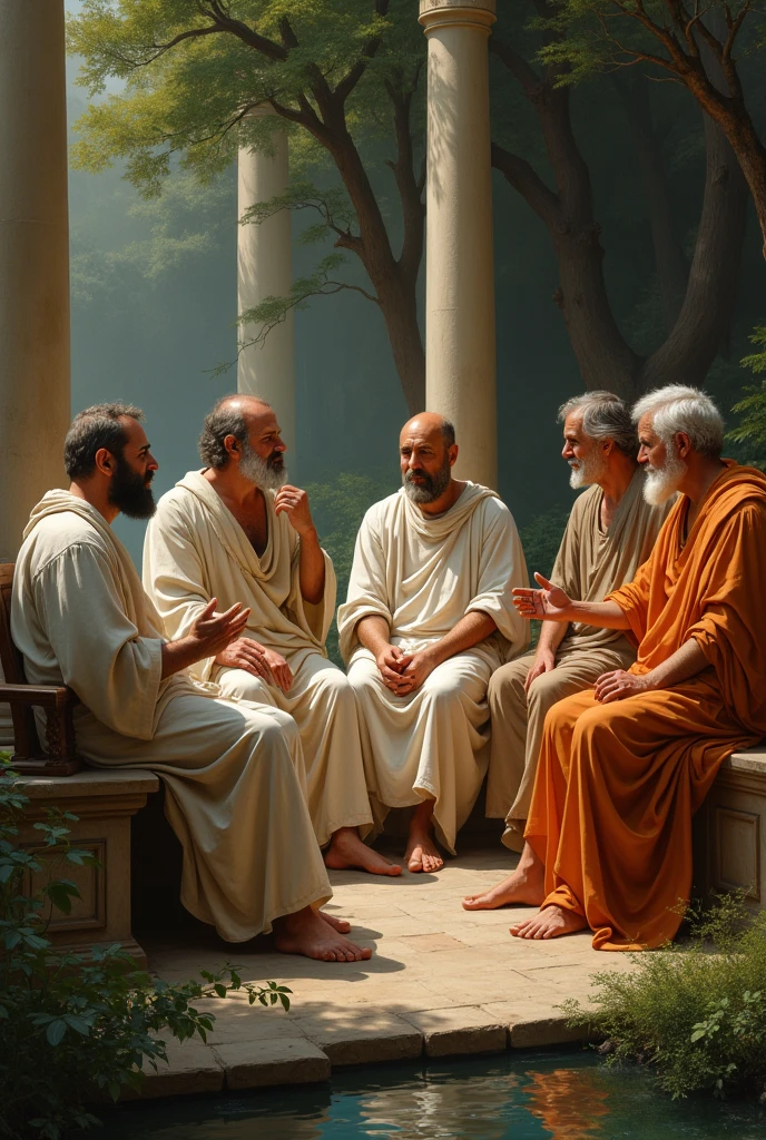 Epicureans talking