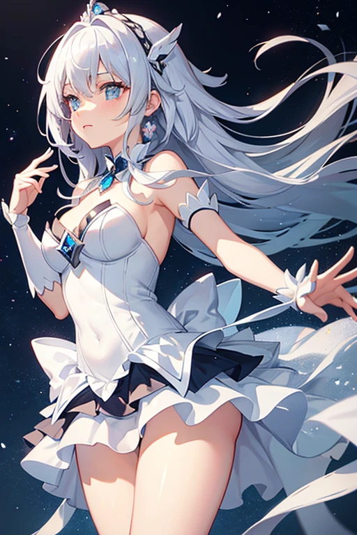 Silver Hair　Magical girl