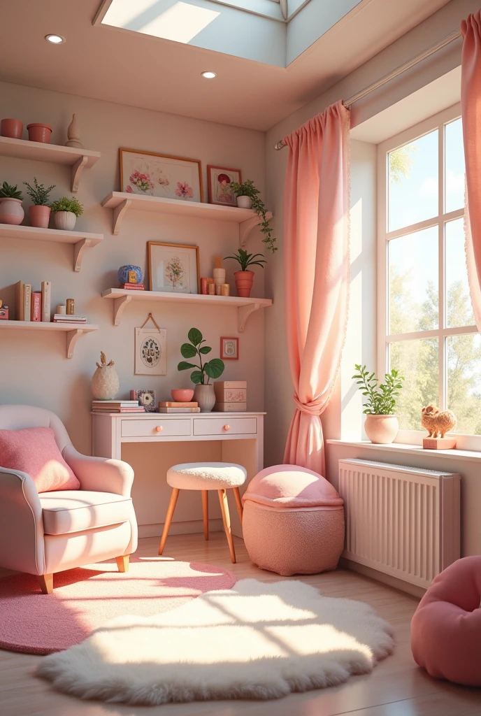 Aesthetic cute room 

