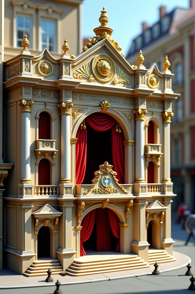 model of a theatre