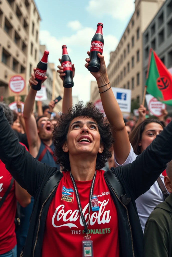 Coca-Cola bottles and tolit boycot Israeli product