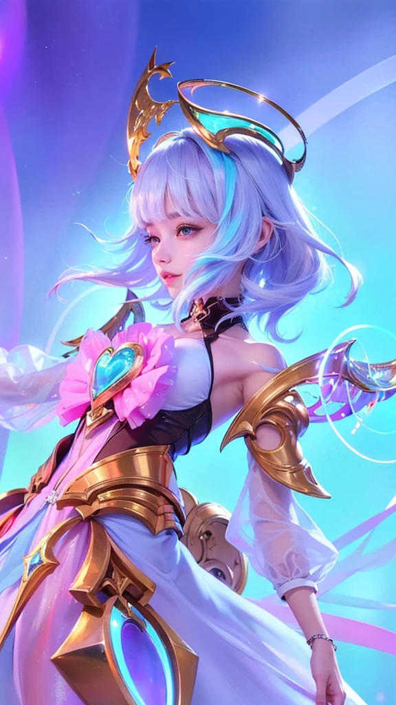 (8k, RAW photo, photorealistic:1.25) ,( lipgloss, eyelashes, gloss-face, glossy skin, best quality, ultra highres, depth of field, chromatic aberration, caustics, Broad lighting, natural shading,) looking at viewer with a serene and goddess-like happiness