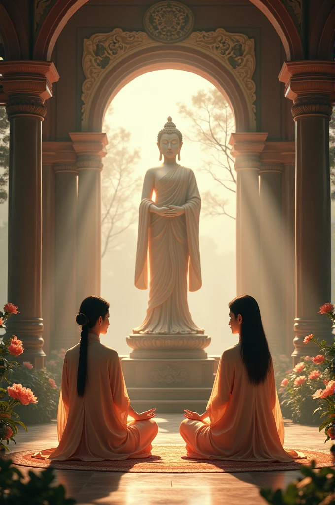 Women and buddha