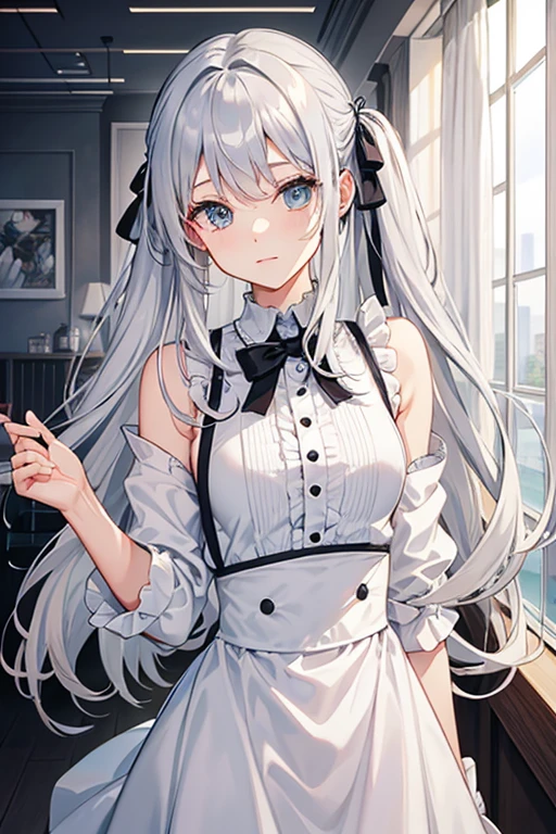 Silver Hair Normal position