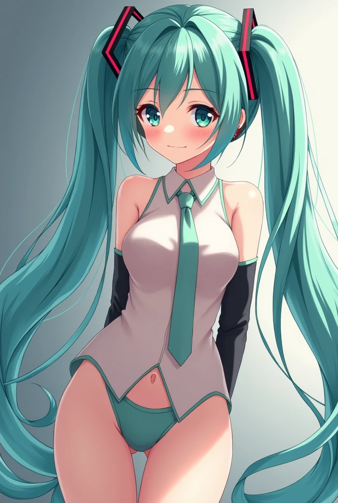 Hatsune Miku naked