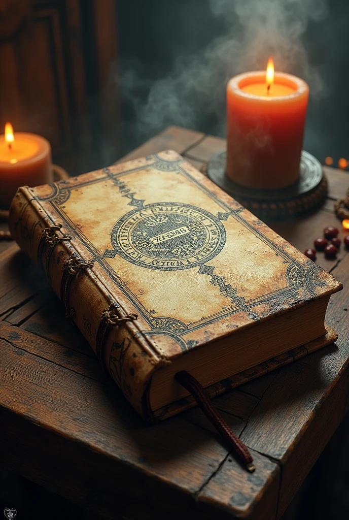 old magic book with this text 👉 Debelo Tube