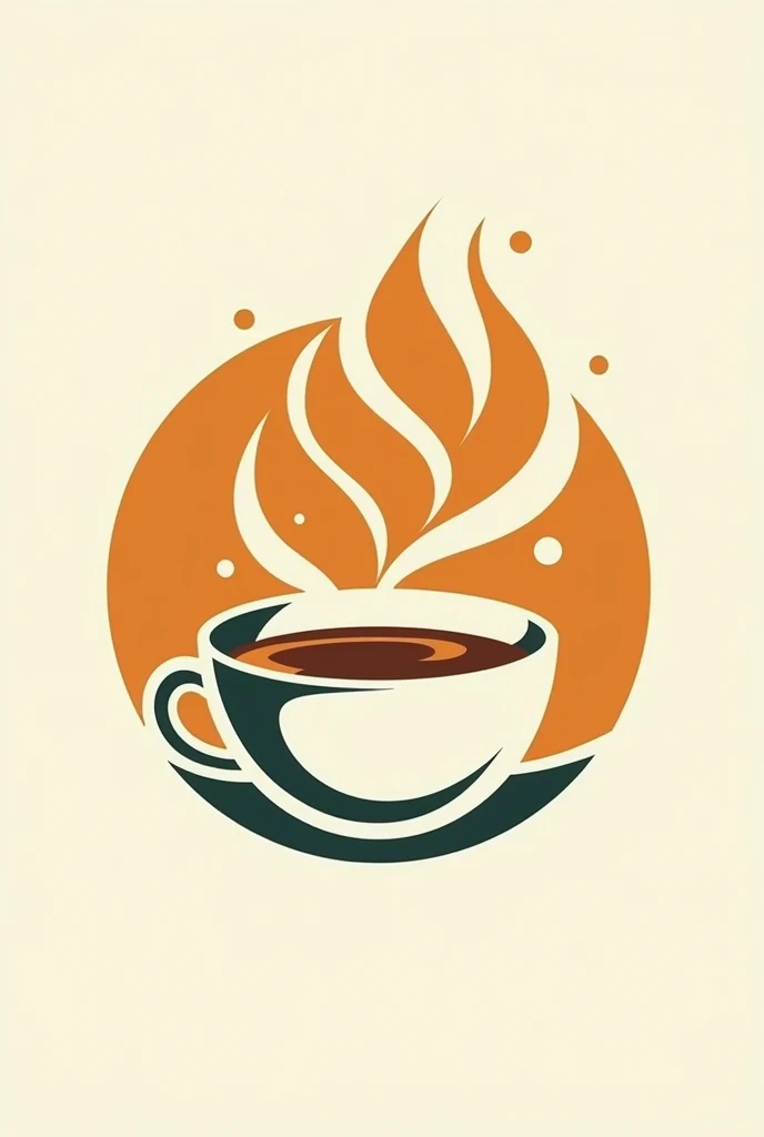 I want to make a logo of tea cafe
With fast food