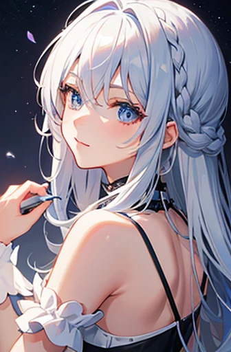 Silver Hair　Magical girl
