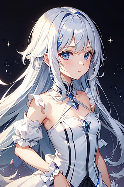 Silver Hair　Magical girl
