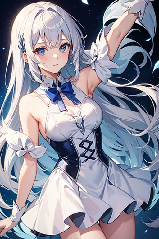 Silver Hair　Magical girl