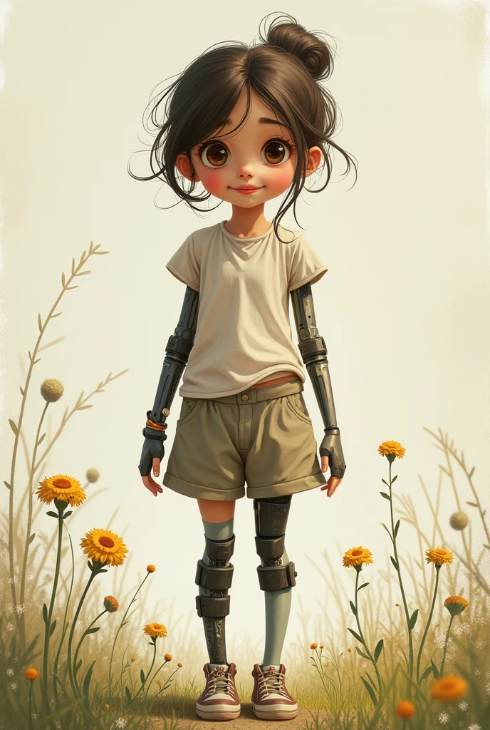 quad amputee girl