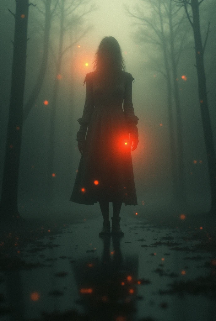 I am the blurred lines of her and her different faces that exist above her of her different lives only a blurred figure of her body and the expression of her face that sees the pain is seen , It is hope come true, her entire body is seen in blur, the message I want to convey is that there is tranquility for her. , 24k artwork uses volume in shadows uses the rules of composition uses the rules of cinema uses its colors rule of thirds and all the rules of photography uses the compositions of cinema shadows with volume and uses the latest image creation techniques photoshop rendering