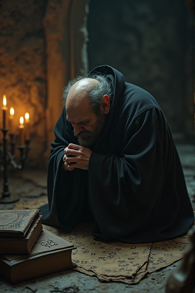 Wormtail praying