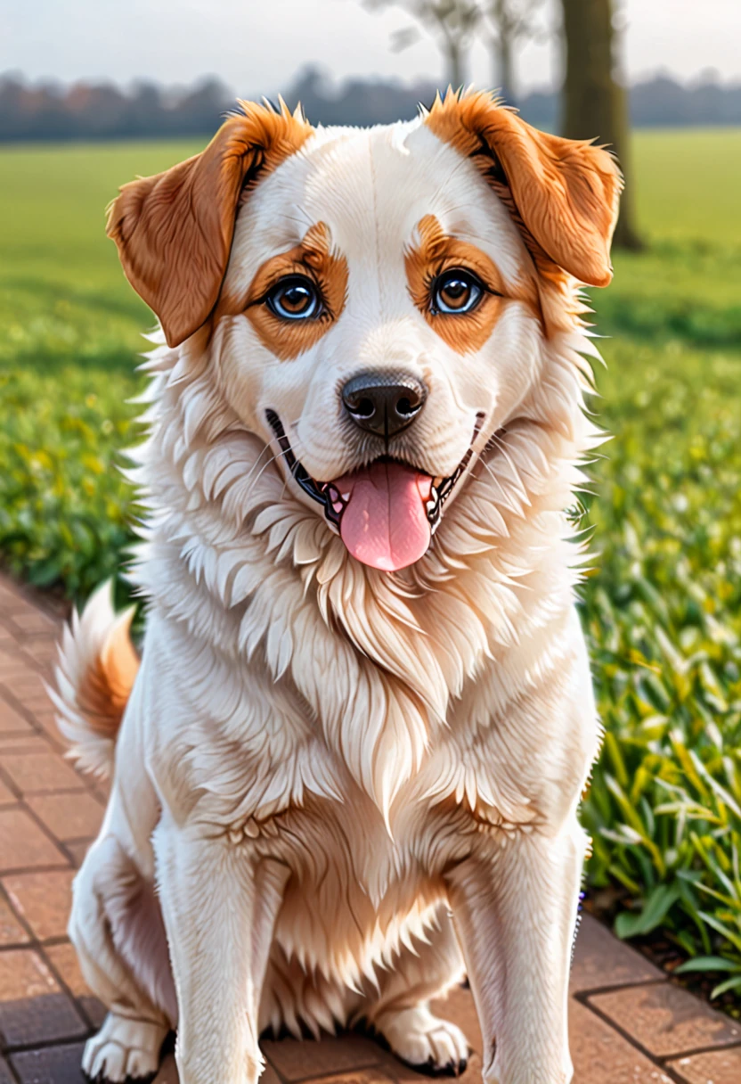 A dog