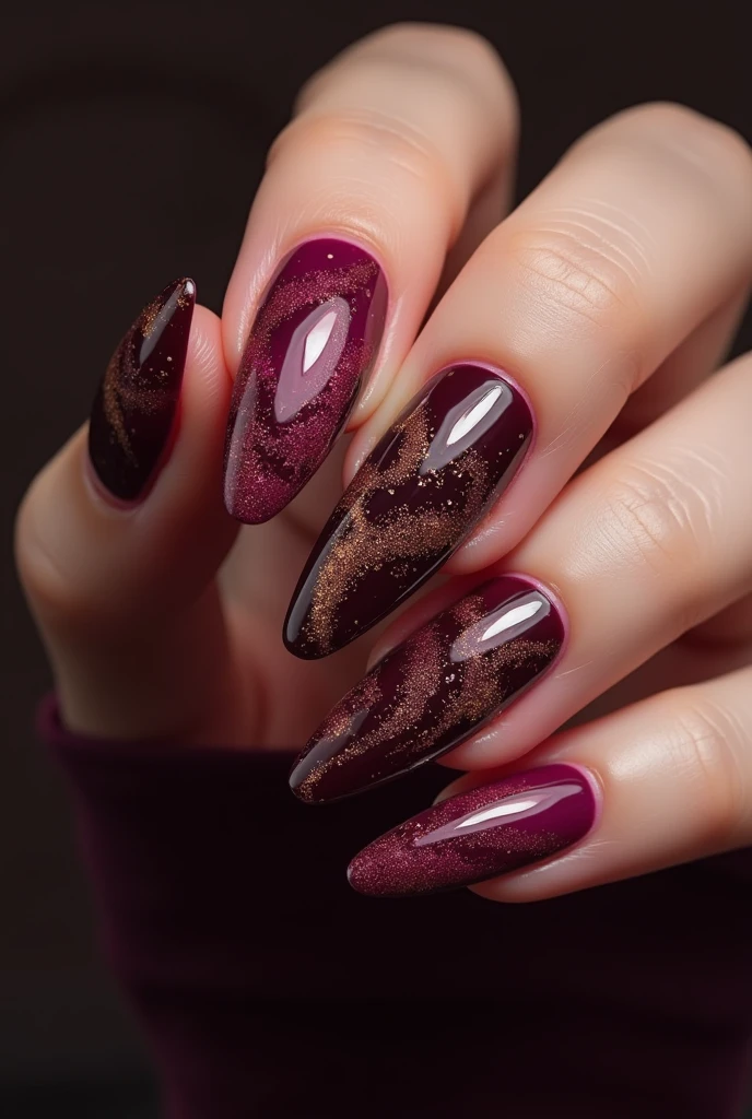 I want you to make Ai nails of wine