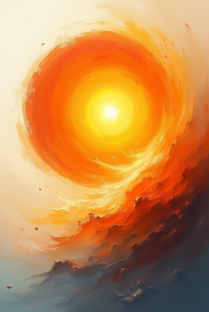 Abstract sun
