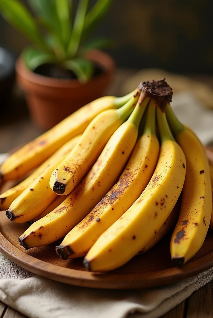 Make a post for Instagram that has to do with artisanal plantains