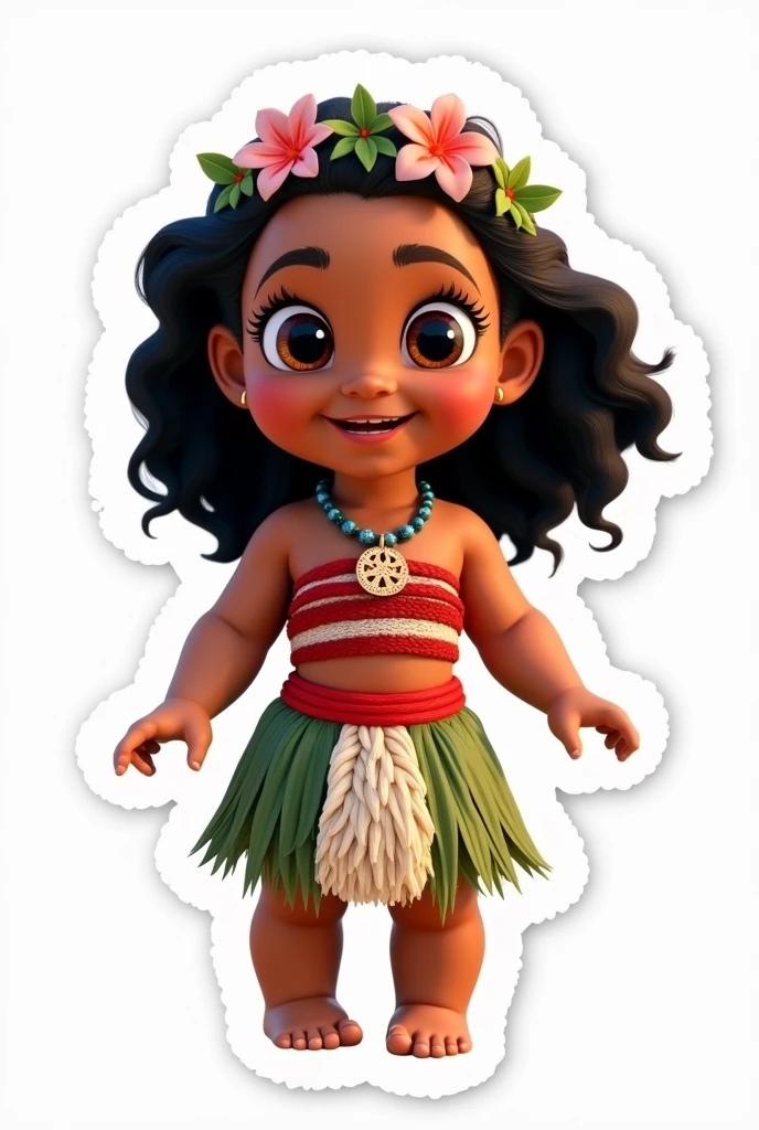 Create a baby moana template to cut out and paste. To be a doll