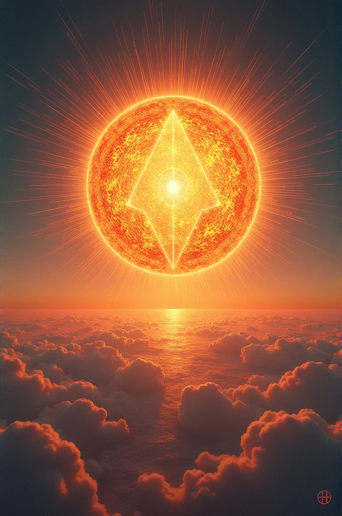 Abstract sun