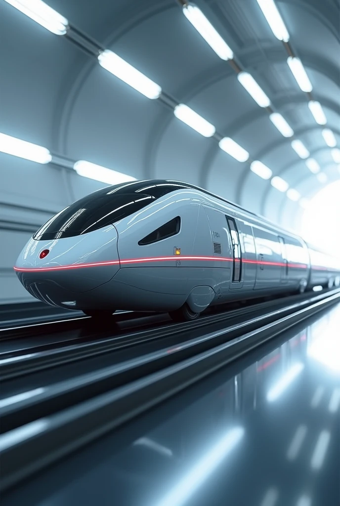 Create a hyperloop pods design with magnets attached to it