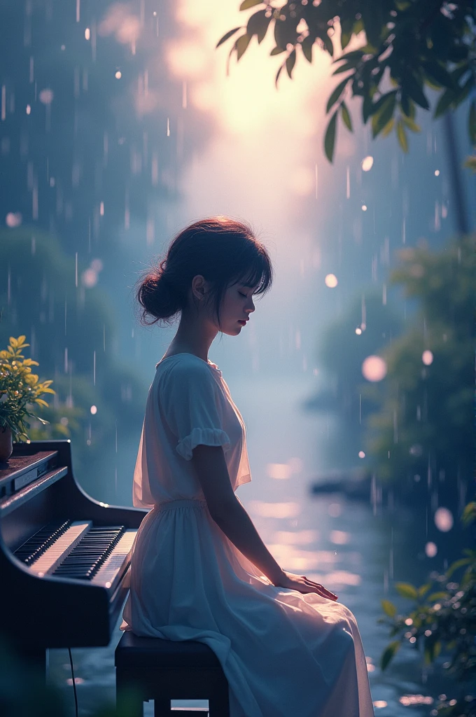 Music about rain