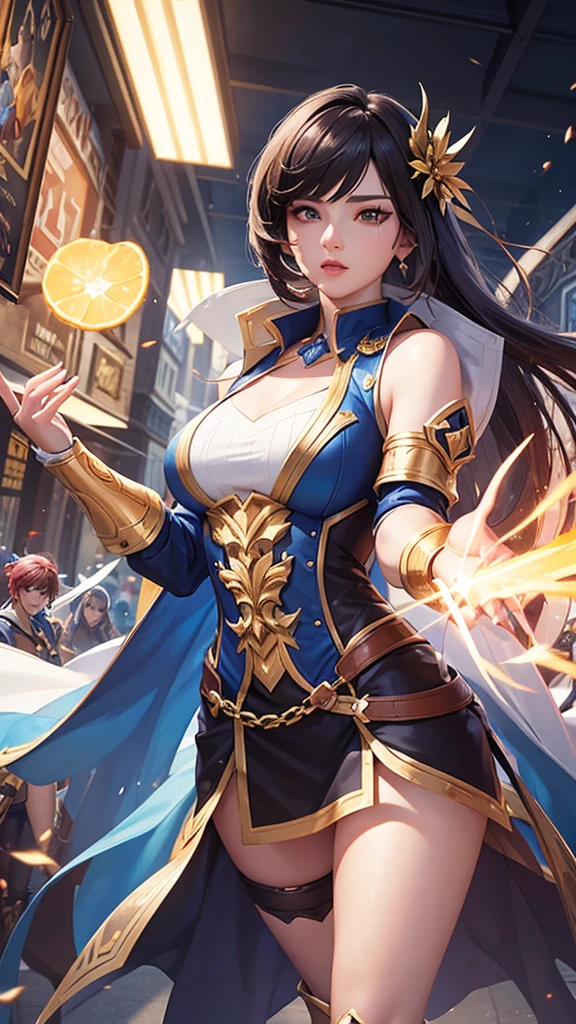 HEROES FROM THE MOBILE LEGENDS BANG BANG GAME Ultra realistic